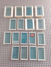 17x Lego Fenster, Rahmen