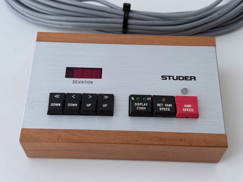 Studer a80 variable - a80, speed