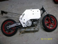 DWA Graupner Commando RC Motorrad 1:4 mit 3,5 ccm Picco P5 Motor