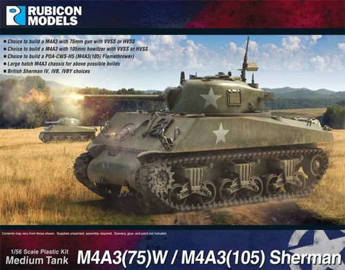 M4a3w m4a3 sherman - m4a3(75)w,