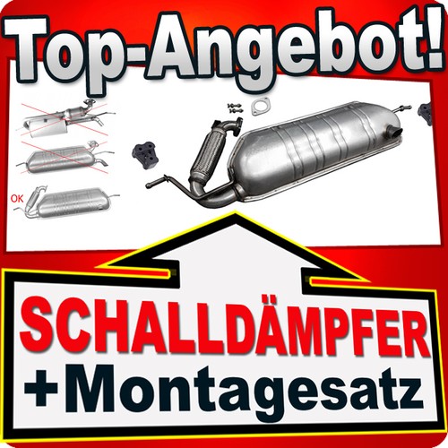Endschalldämpfer für smart - endschalldämpfer,