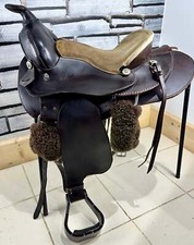 15 1/2" Leder Western Reining