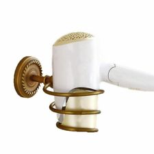 Kupfer Haartrockner Halter Gestell Wandmontage Ständer Ordner Badezimmer Alt Neu