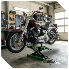 Motorrad Scherenheber 500kg |