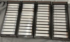 48x Video 8 - Hi8 - Videokassetten Sony mit Aufbewahrungsboxen - Videocassette