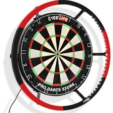 Dartleuchte Beleuchtung Dartboard LED 2 Farben 360 Grad Rundlicht