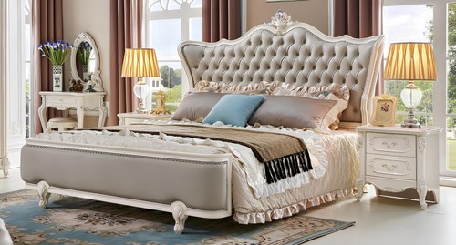 Möbel barock bett nachttisch - barock,
