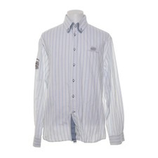 Van Santen & Van Santen, Hemd, Größe: XXL, Weiß/Blau, Baumwolle, Streifen #aYS