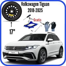Platzsparend Notrad Ab 17 " Für Volkswagen Tiguan Mit Set Cric Handschuhe