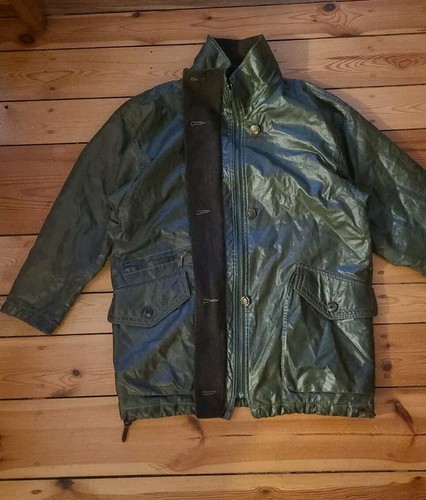 Jacke grün wachs optik - grün, wachs-optik