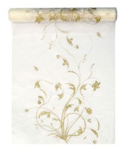 Tischläufer organza 36cm - tischläufer,