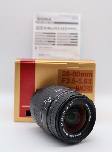 Sigma 80mm 5 6 ii - sigma,