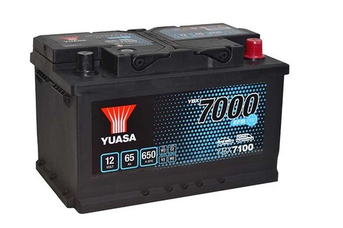Starter battery yuasa ybx7100 - battery,