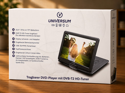 Universum dvd player dvb hd - dvb-t2,