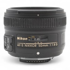 Nikon AF-S Nikkor 50mm 50 mm 1:1.8 1.8 G SWM aspherical
