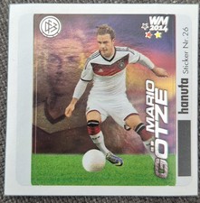 DFB-Team-Sticker WM 2014 Hanuta --- Nr. 26 - Mario Götze