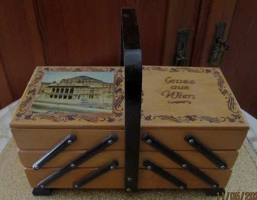 Kleines nähkästchen mit - ,