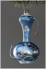 Lauscha 1930 bemalte Teekanne