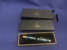 Roller Pen Türkis / Patrol Gold  Ming Drache Porzellanmanufaktur Meissen im Etui