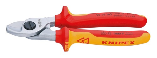Knipex kabelschere vde 165 - kabelschere,