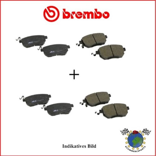 Kit bremsbeläge vorne - kit,