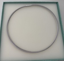 Pierre Lang Halsreif Collier Kette Chiara Omega RH 43 cm