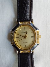 Vintage Exacta Quarz Damenuhr
