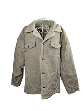Cordjacke gefüttert Fell