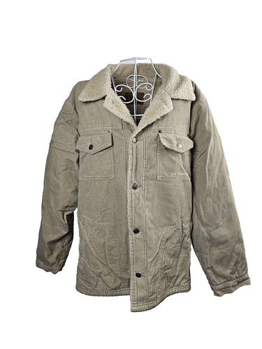 Cordjacke gefüttert fell - cordjacke,