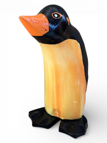 Pinguin holz bambus - pinguin,