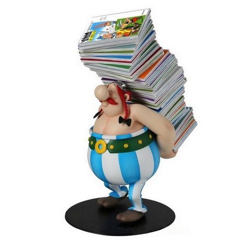 Asterix obelix resin statue - asterix, resin-statue