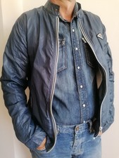 Jacke Gr. M Replay Herren Mode Modetrends Herbst 2025 Blau Details  Beschriftung