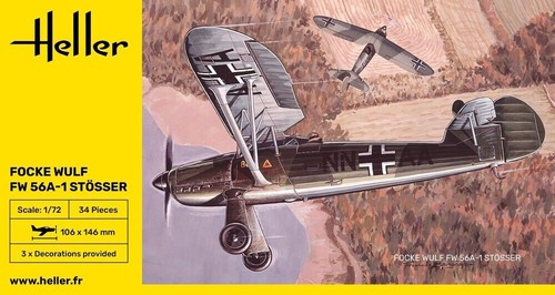 Heller 80238 focke wulf - 80238, focke-wulf