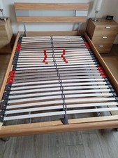 king size Bett 140x200 cm incl. Lattenrost und Unterbett Schublade!!