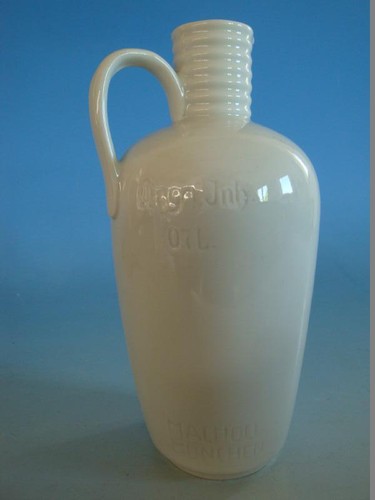 Vintage keramik flasche - keramik,