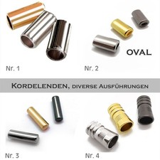 4 oder 10 St. Kordelenden