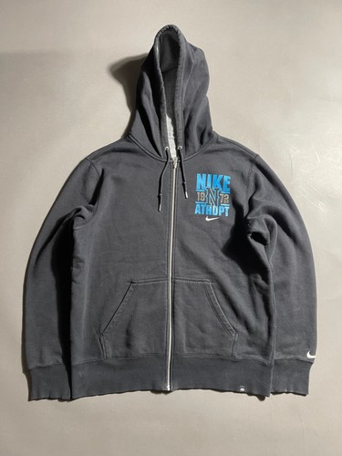 Nike vintage y2k zip - hoodie, l