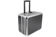 SONOVO Multifunktions-Koffer Trolley Business Aluminium Fotokoffer schwarz 24940