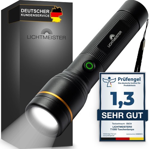 Lichtmeister taschenlampe - lichtmeister®,