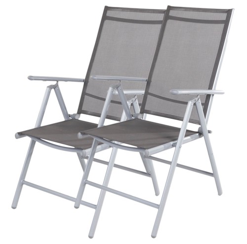 2er set alu klappsessel fach - 2er-set,