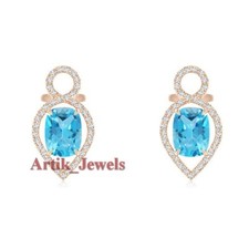 Natürlich Blau Topas