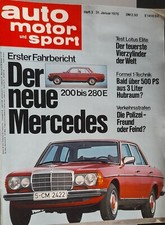 Zeitschrift auto, motor und