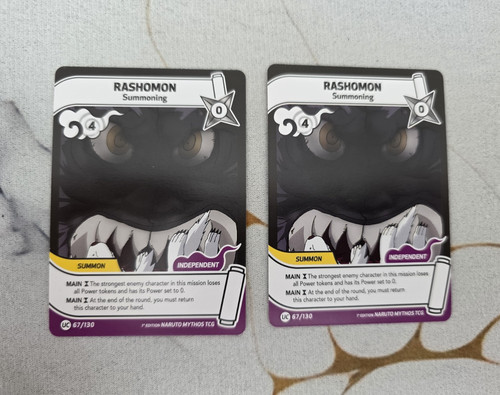 Naruto mythos tcg rashomon - mythos,