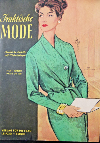 Modeheft praktische mode 1958 - modeheft,