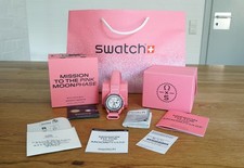 Moonswatch - Omega - Swatch Mission to the Pink Moonphase -  ungetragen - OVP