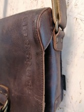 ❤️ aunts & uncles Hunter Serie coole Männertasche Vintage Top Zustand wenig