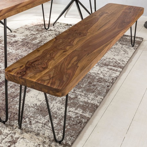 Finebuy sitzbank massiv 180cm - sitzbank,