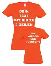Damen T-Shirt bedrucken mit