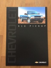 Chevrolet S10 Pickup Prospekt, 1996