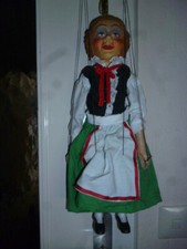 Tschechische Marionette "MASEK" Babicka Großmutter